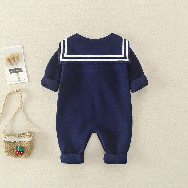 Knitted Baby Romper